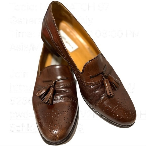 Mezlan Men’s Havana Leather Loafer - Picture 1 of 12